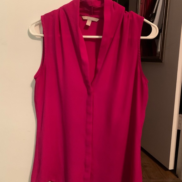 Fuschia Banana Republic blouse size 2 - Picture 1 of 2